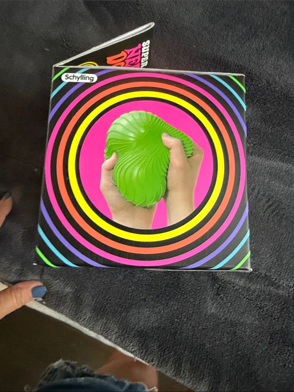 Needoh Super Ripples Sensory Squish Toy - Green NIOP